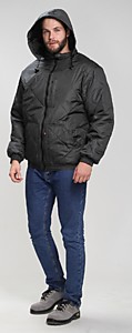 Куртка демисезонная Бомбер-Люкс (тк.Дюспо), серый